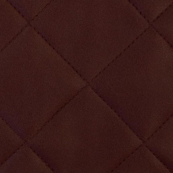 Kunstleder Debbie in Steppoptik Bordeaux von Swafing